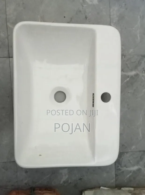 Brand New Countertop Basin - White Ceramic - 1