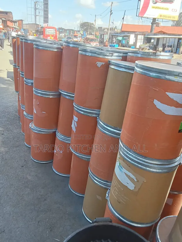 Cereal Storage Drum - Fiber - 1