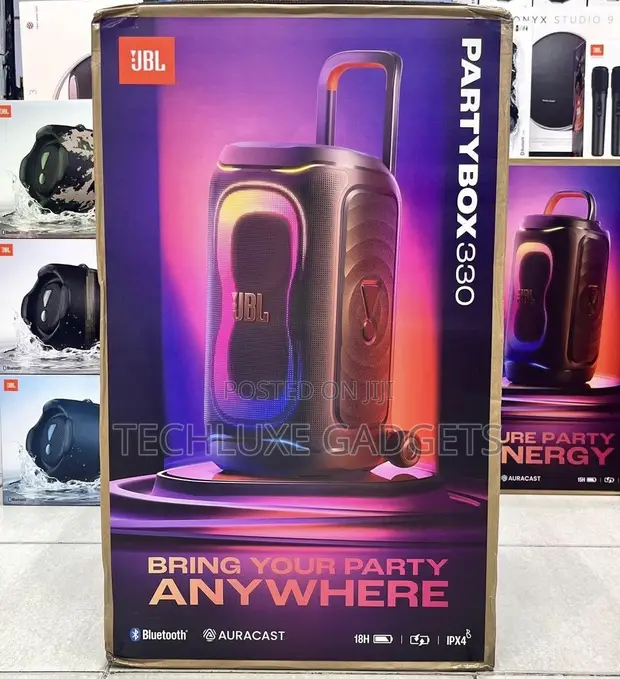 JBL Partybox 330 Portable Party Speaker - 1