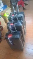 3-in-1 Executive Rubber Suitcase Set - 4