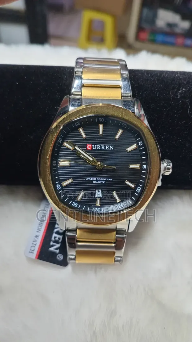 Curren Silver and Gold Strap Watch - 1