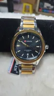 Curren Silver and Gold Strap Watch - 1