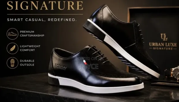 Viatu vya Tommy Hilfiger vya Wanaume vya Ngozi - 1