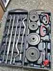 58kg Adjustable Dumbbell and Barbell Set with Case - 2