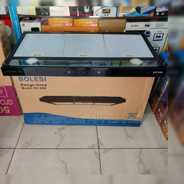 Bolesi 90CM Kitchen Hood - Modern Smoke Extractor - 1