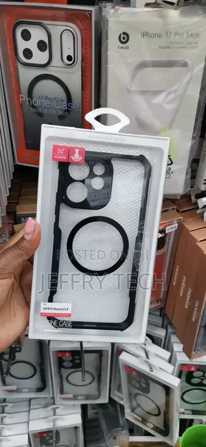 Xundd MagSafe Kesi Clear Inalinda Dhidi ya Mshuko kwa OPPO Reno15 F