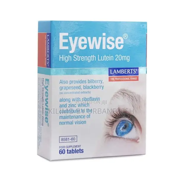 Lamberts Eyewise Lutein Nguvu Zaidi 20mg Vidonge 60's - 1