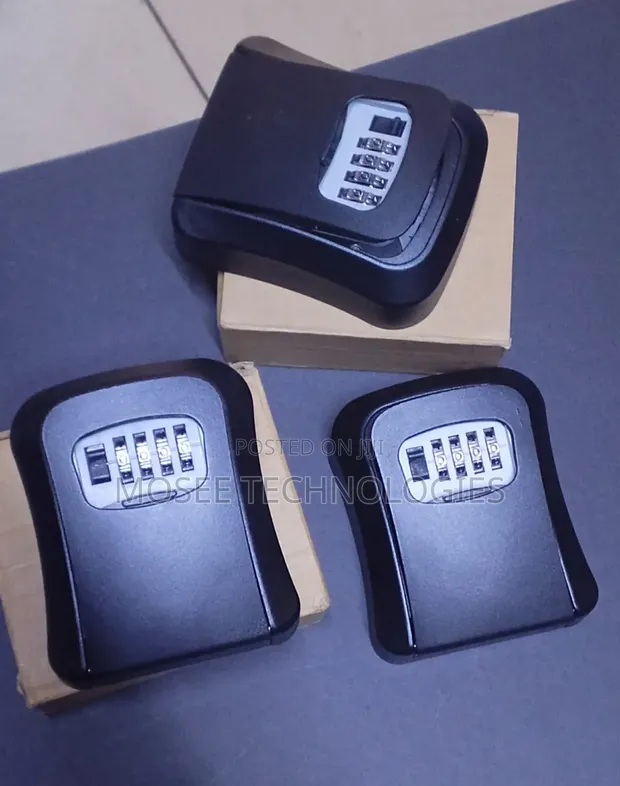 Key Lock Box - Secure Combination Lock - 1