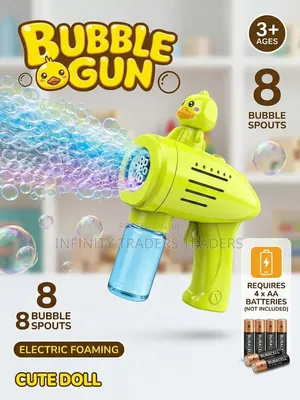 Duckbill Electric Bubble Gun