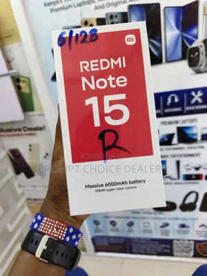 Xiaomi Redmi Note 15 128GB Mpya Nyeusi