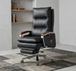 Executive High-Back Swivel Office Chair with Footrest - 2