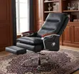 Executive High-Back Swivel Office Chair with Footrest - 4