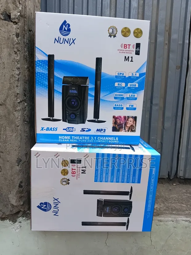 Nunix 3.1CH Home Theater Speaker System NU_M1 - 1