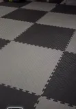 20mm Tatami Floor Mats Grey/Black - 2