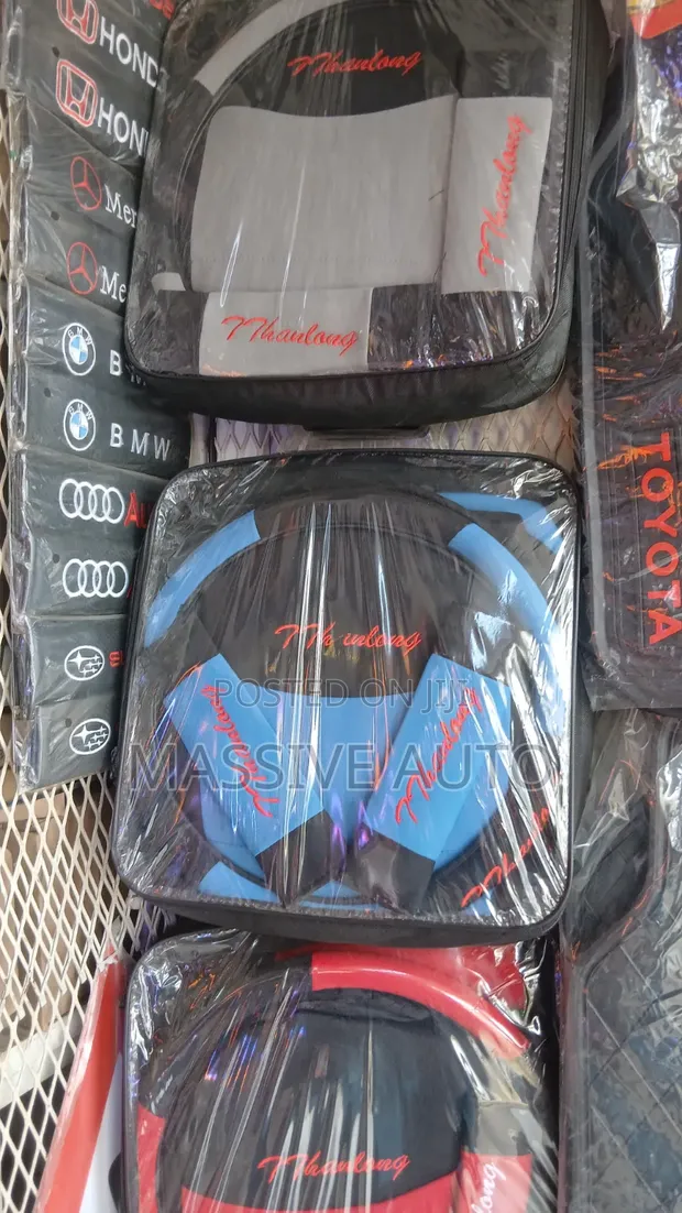 Fabric Car Seat Covers - Various Colours - 1