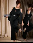 Jumpsuit yenye Mikono Mirefu - 3