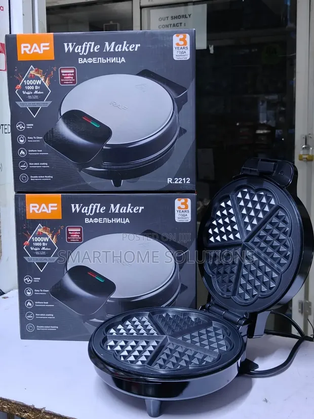 Raf Waffle Maker - Brand New - 1