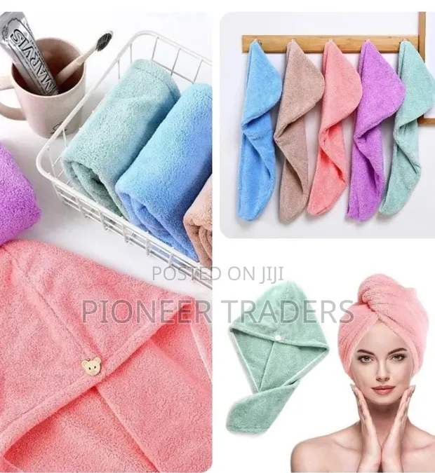 Microfiber Hair Towel - 1
