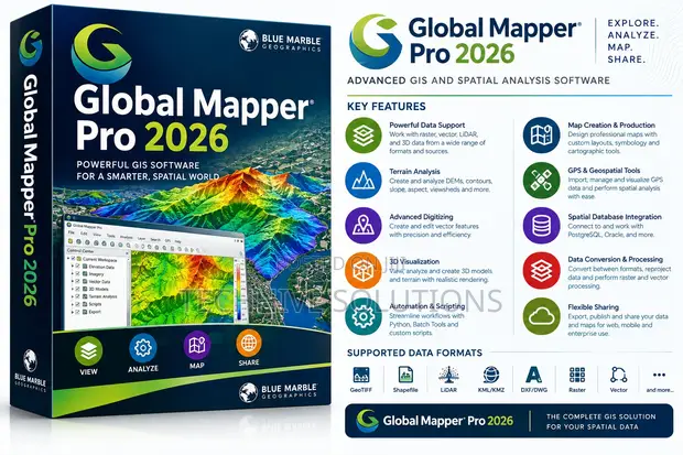 Global Mapper Pro 2026 Activated - 1