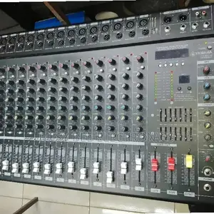 Omax 16-Channel Powered Mixer with Amplifier, DSP, MP3, USB, Bluetooth