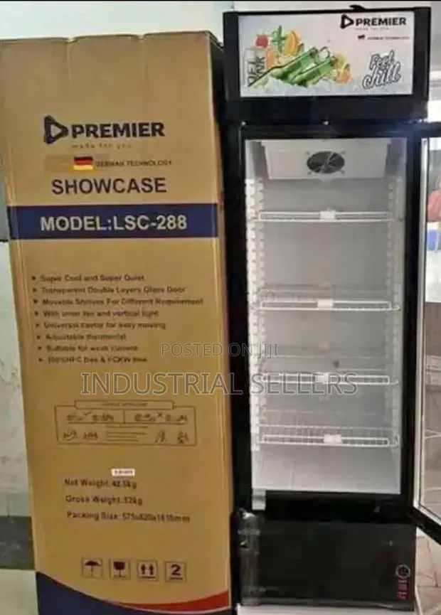 Formidable 288L Chiller ya Kuonyesha Vinywaji Baridi Mlango Mmoja - 1