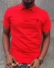 T-Shirt za Polo za Pamba - 4
