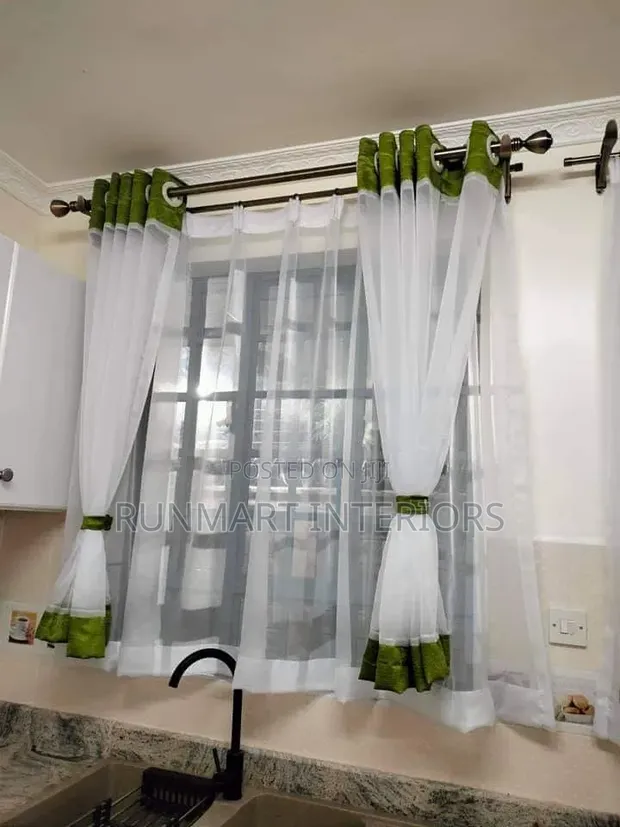 Brand New Sheer Curtains - Home Interiors - 1