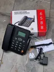 Simu ya Mezani Isiyo na Waya ya GSM - Dual SIM - 2