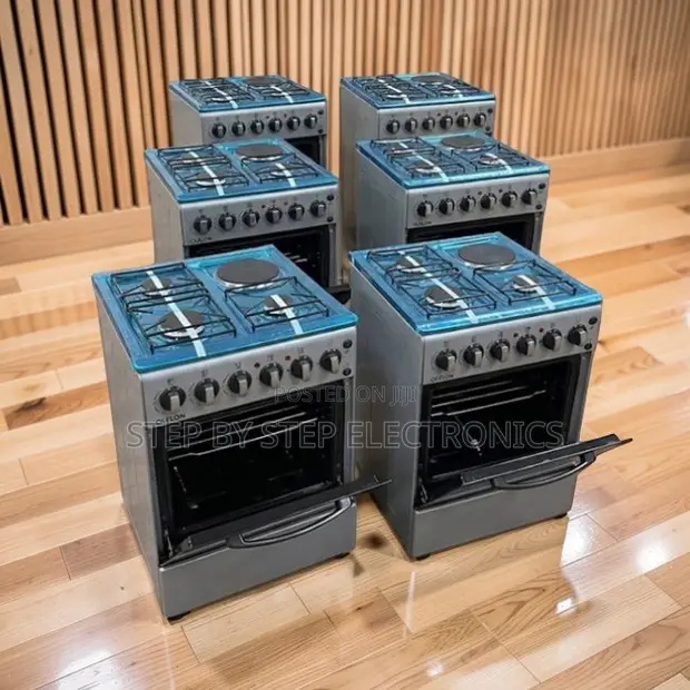 Reduced Price: 3 Gas Burners + 1 Electric Free Standing Cooker - 1