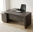 1.8M L-Shape Office Desk - Brown - 2