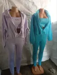 Seti ya Vipande 3 vya Crop Top na Sweater - 1