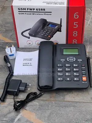 Wireless GSM Desktop Telephone with Dual SIM
