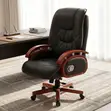 Executive Recliner Office Chair - Black - 2
