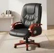 Executive Recliner Office Chair - Black - 4
