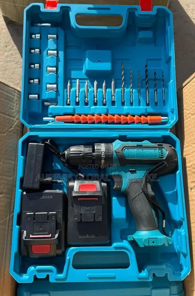 Set ya Cordless Drill Makita Mpya Kabisa - 1