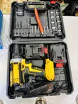 26pc Hand Drill Screw Set with 2 Rechargeable Batteries - 2