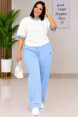 Set ya Polo ya Vipande 2 vya Sweatpants - 4