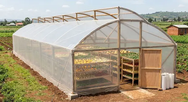 AfriIoT Solar Dryer 3m x 3m x 2m - 1