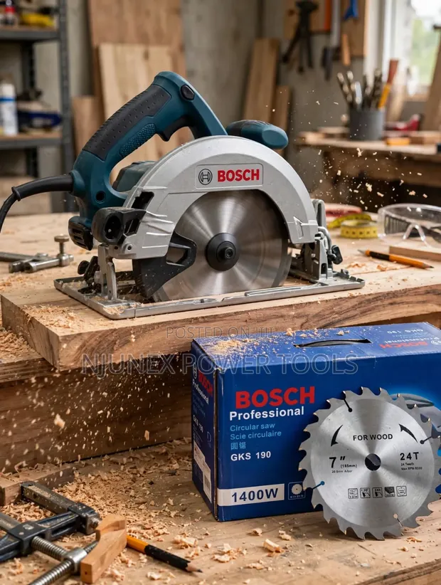 Bosch GKS 190 Professional Circular Saw (1400W, 7-Inch) - 1