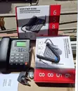 Simu Mpya ya Mezani ya GSM ya Ofisi/Nyumbani - Nyeusi - 2
