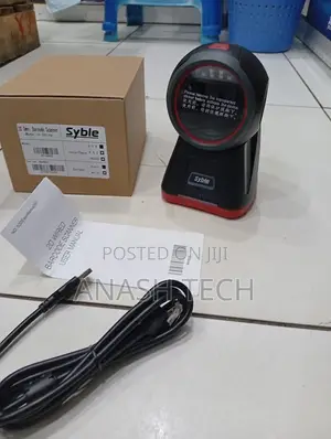 2D Barcode Round Table Mount Barcode Scanner