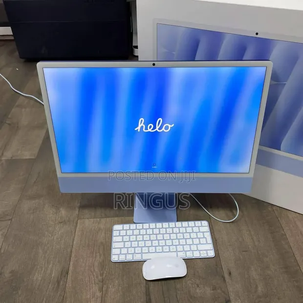 Apple iMac M3 24-inch 2024 Bluu (Open Box) - 1
