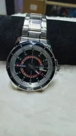 Curren Silver and Black Analog Watch - 2