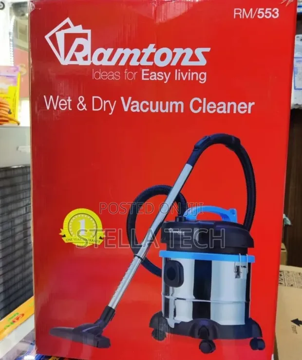 Ramtons 21L Wet & Dry Vacuum Cleaner - 1
