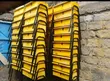 Durable Metal and Wood Locker and Chair Set for Schools - 2