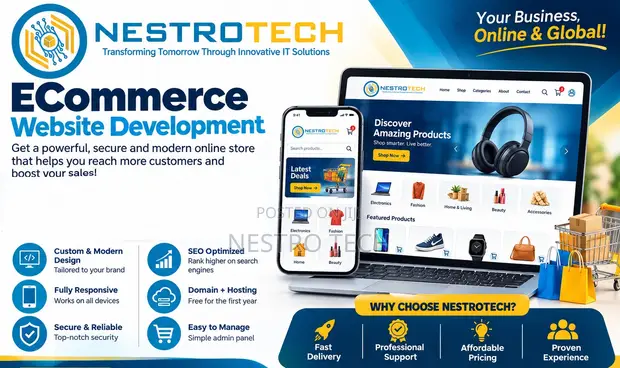 E-Commerce Website Development by Nestrotech Limited - 1