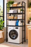 Floor-Standing Clothes Rack - Laundry Organizer - 1