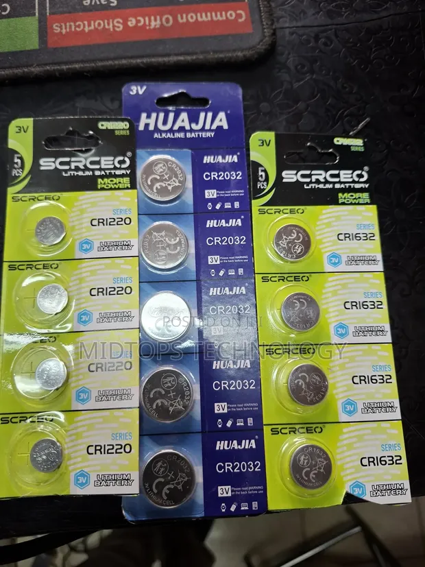 Betri za Remote za Kitufe cha Gari - 1
