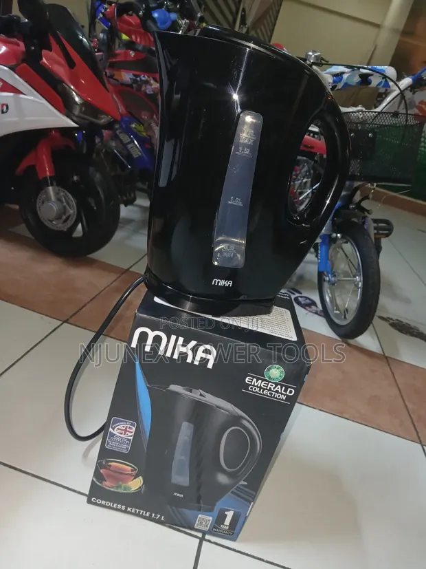 Mika 1.7L Cordless Electric Kettle - 1