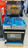 Haier 60x60cm Jiko la Gesi 3 + Umeme 1 na Sensor ya Gesi - 2